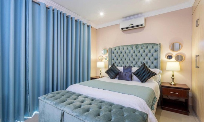 Ballito House | Ezulwini Guest House - Standard Double Room with balcony & pool view, 2 guests