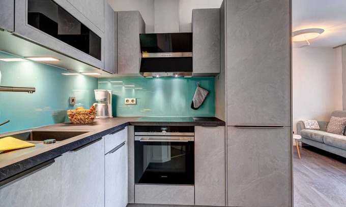 Ueckeritz Apartment | FÜ Waldstraße 8b Fewo Stein