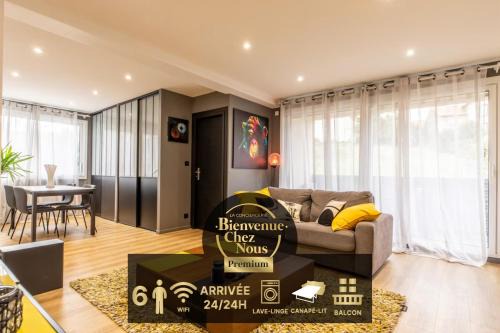 Vallieres Apartment | F3 charmant neuf et équipé avec balcon "Wailly"