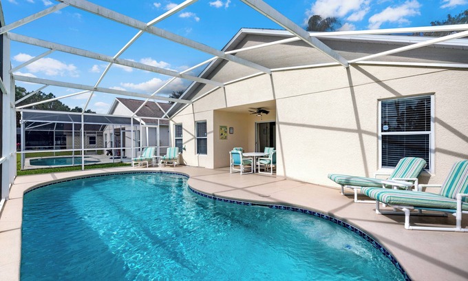 Clear Creek Villa | Fabulous bright modern recently refurbished 5 bed home with water views