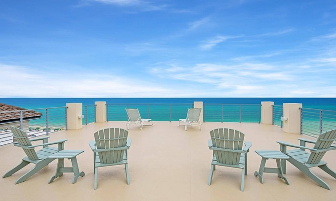 Miramar Beach House | Fall Dates Available! Amazing Gulf Front Home! Private Pool! Low-Speed Vehicle! 10 Adult Bikes!
