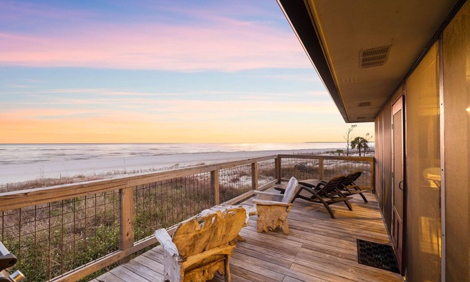 Indian Pass House | Fall Dates Available! Views, Views, and more Views! Ocean Front! Port St. Joe!