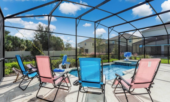 Kissimmee Villa | Fall Discount! Disney Area Spacious 12BR Villa w/10 Suites ~ Pool & Spa