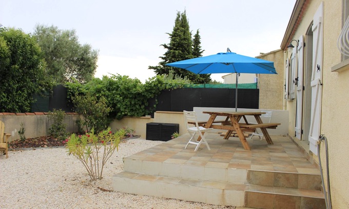 Espondeilhan House | Family atmosphere for this bright, single-storey house with garden.