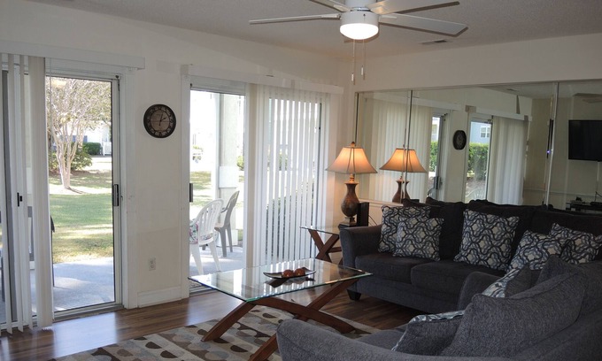 Calabash Villa | Family Friendly 2 bedroom, 2 bath, with 27 holes of golf available, great resort amenities(1202)