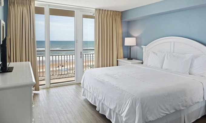 Ormond Beach Resort | Family-Friendly 2BR Oceanfront Condo – Balcony, Pool, Kitchen & Steps to Beach