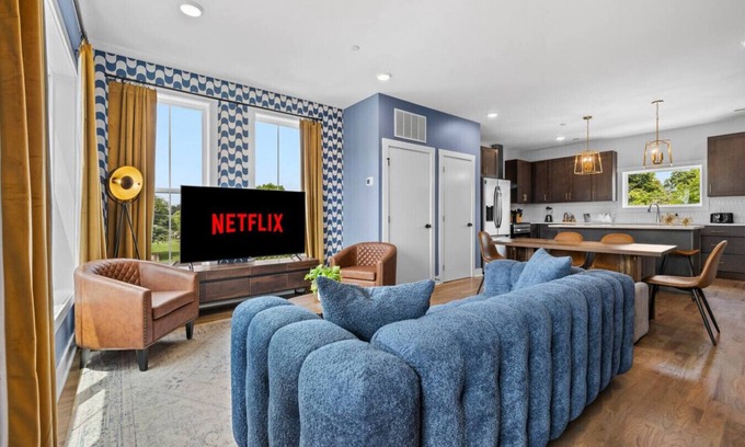 Talbot's Corner Apartment | Family-Friendly 3BR Townhouse | GameRoom & Balcony