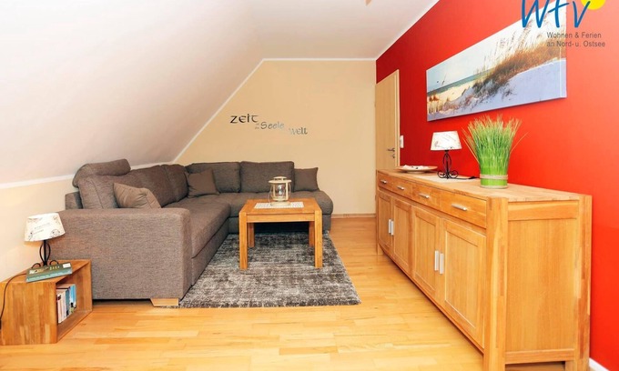 Borkum Apartment | Family-friendly apartment with sunny balcony!