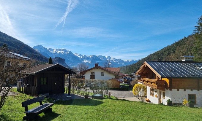 Bischofswiesen Apartment | Family-friendly accommodation with mountain view