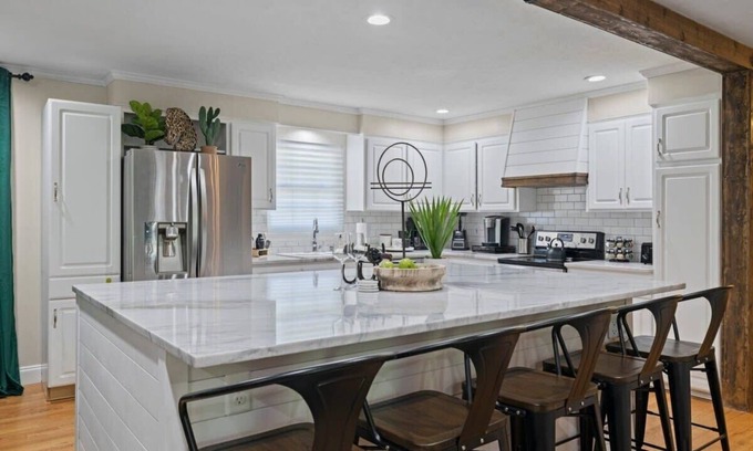 Candler House | Family Friendly Home with Hot Tub and Firepit