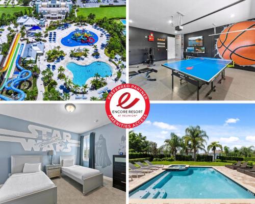 West Kissimmee House | Family Friendly Home With Private Pool, Game Room, Waterpark & Resort Access Near Disney At Encore Resort - 7638Wi