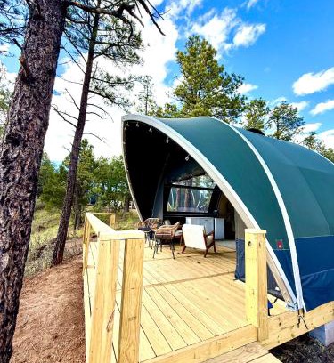 McIntosh Other | Family Glamping Tent at Manzano Mountain Retreat