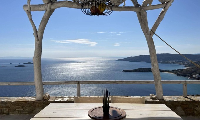 Ydrousa Villa | Family holidays : cozy villa with amazing sea view