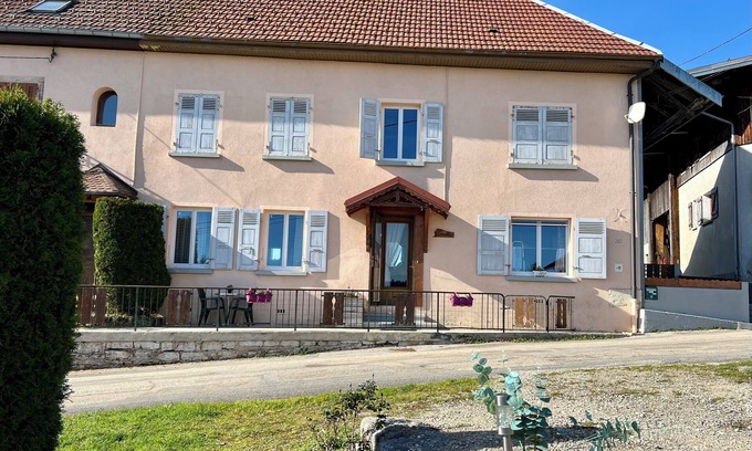 La Planee House | Family home at 950m, panoramic view, garden, terrace in beautiful village