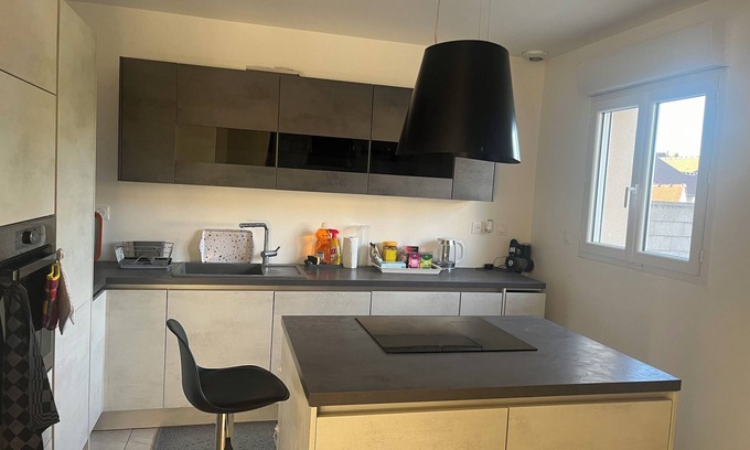 Villecresnes House | Family home in a quiet, respectful neighborhood.