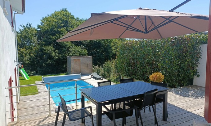 Jatxou House | Family home with heated pool