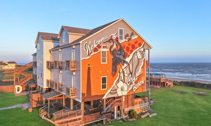 Port Bolivar Condo | Family Suite - Pool, Games, & Beachfront Fun!