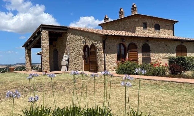 Volterra Apartment | Fantastic semi-detached villa with panoramic terrace and pool close to Volterra.