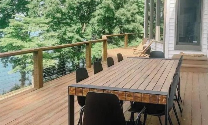 La Follette House | Fawn Times- Waterfront with dock on Norris Lake