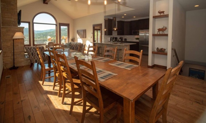 Stanley Hills Condo | Feng Shui condo, perfect family getaway, hot tub, deck, and breathtaking views!
