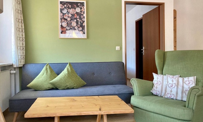 Ramsau Apartment | Ferienwohnung Hoher Göll, 1-2 Personen, 41 qm, Balkon,1 Schlafzimmer