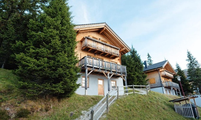 Frantschach-Sankt Gertraud Ski Chalet | Feriendorf Koralpe Chalet Koralmkristall