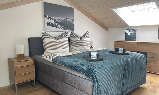 Oberstdorf House | Ferienhäuser Alpenglück - House Gerberstraße Holiday home with sauna and whirlpool