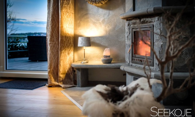 Sudrandweg House | Ferienhaus, 120qm, Kamin und Sonnenterrasse, 2 Schlafzimmer, Max. 4 Personen