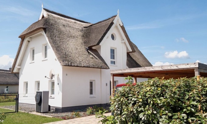 Puddemin House | Ferienhaus Wildrose in der Puddeminer Wiek - Ferienhaus Wildrose im Süden der Insel Rügen