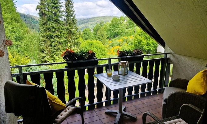 Triberg im Schwarzwald Apartment | Ferienwohnung am Waldrand, 40 qm, 2-zimmer-apartment , Max. 2 Personen