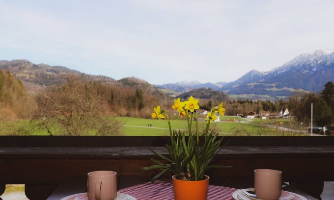Oberaudorf Apartment | Ferienwohnung Bergblick