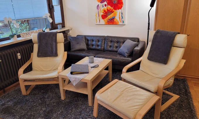 Prien am Chiemsee Apartment | °Ferienwohnung Hedy mit 1 sep. Schlafzimmer, Südterrasse, 55 qm
