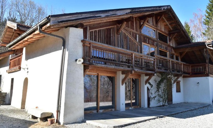 Saint-Gervais-les-Bains Apartment | Ferme de Faustine - piscine