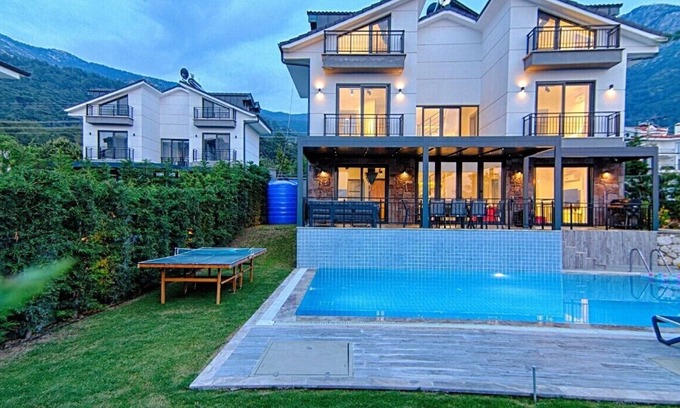 Oludeniz Villa | Fethiye Ölüdeniz`de Özel Havuzlu Müstakil 8 Kişilik Lüks Villa