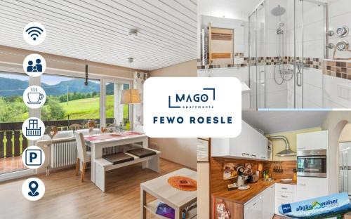 Steibis Apartment | Fewo Roesle mit Hochgrat Blick
