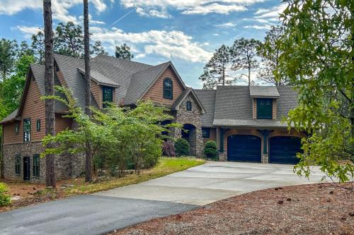 Southern Pines House | Fire Pit and Patio Spacious Southern Pines Retreat
