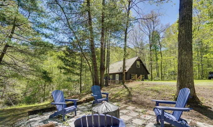 Unaka Cabin | Fire Pit + Community Perks: Murphy Family Cabin!