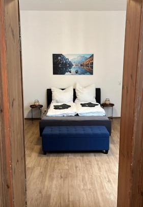 Wittenberge Apartment | Five O - Businessapartment Precht - QueenSize Bett
