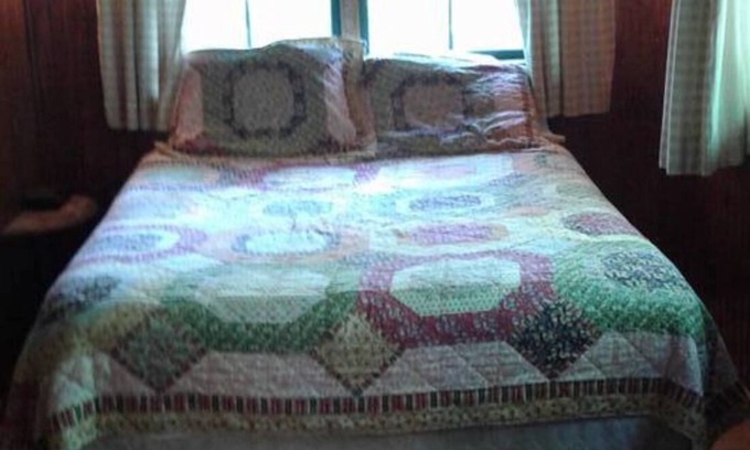 Hot Springs Cabin | FIVE POINTS~LAKE HAMILTON: Cabin#4 ~ 1BR w/Queen Bed, Futon in LR, Full Kitchen, Breakfast "Fixins" Provided, Jetted Tub
