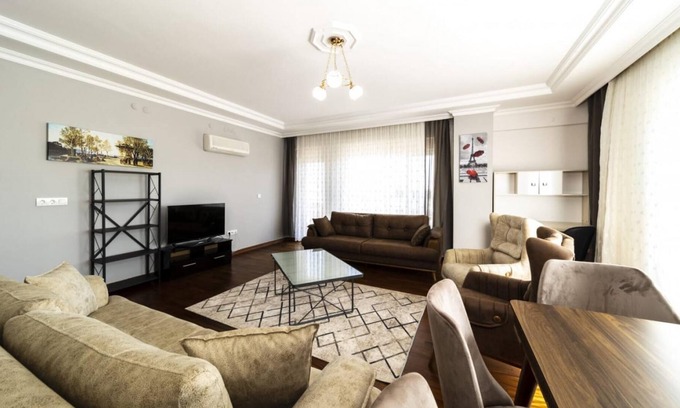 Lara Apartment | Flat with Sea View 5 Min to Beach in Antalya