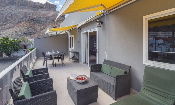 Playa de Mogan Apartment | Flatguest Mogán - Terrace + Parking + Wifi
