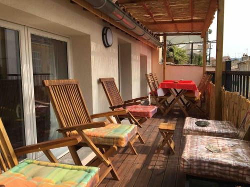 Le Chapitre Apartment | FLC - Cannebière-Clim-Large Terace-Max 4 guests