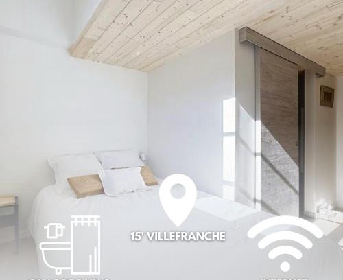 Anse House | Fleurie - Anse Centre - Chambre et Salle de bain WC privée - Cuisine partagée