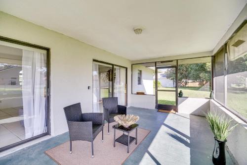 Palm Bay House | Florida Snowbird Retreat 15 Mi to Melbourne Beach