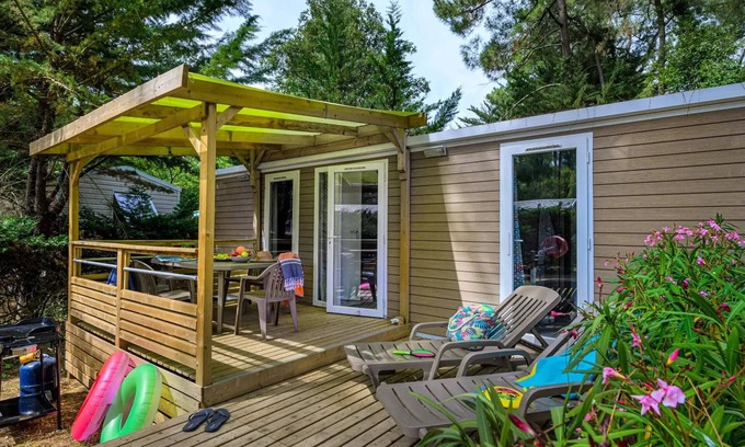 Saint-Hilaire-de-Riez House | Flower Camping Les Biches * - Mobile home Premium+ 2ch 2 SDB