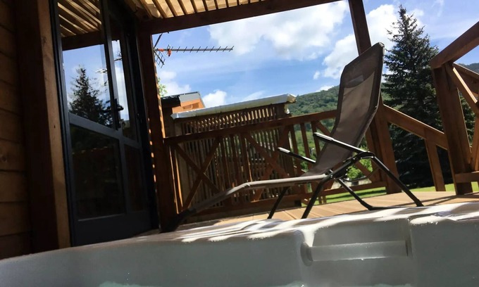 Ranspach Ski Chalet | Flower Camping Les Bouleaux * - Comfort Spa Chalet 24m² (1 bedroom) 3 people