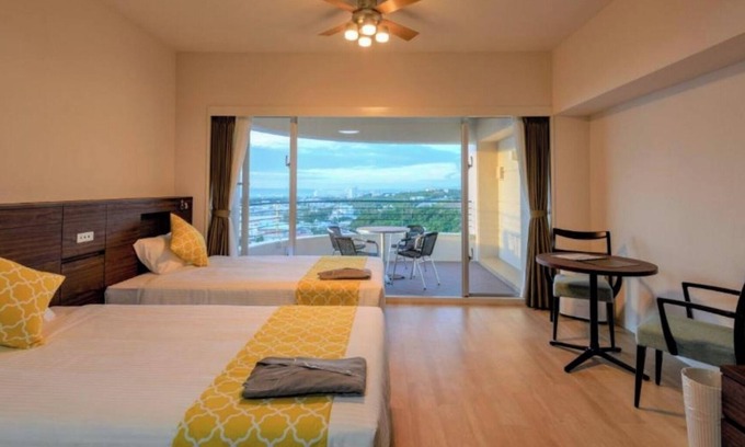 Nakadomari Hotel | For 3 people Partial Ocean View Twin vs | Roo/Kunigami-gun Okinawa