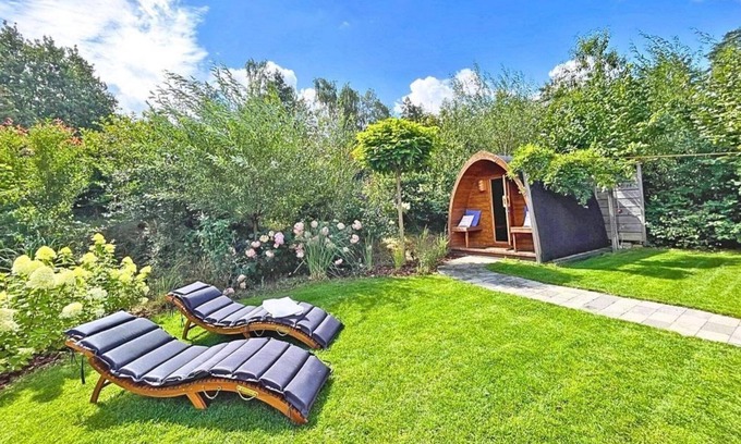 Municipality of Rhenen House | For a wonderful relaxing vacation on the Utrechtse Heuvelrug, we recommend our Eco Cottage with sauna!