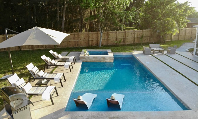 Central Fort Lauderdale House | Fox Garden Luxury Boho Near Downtown & Beach