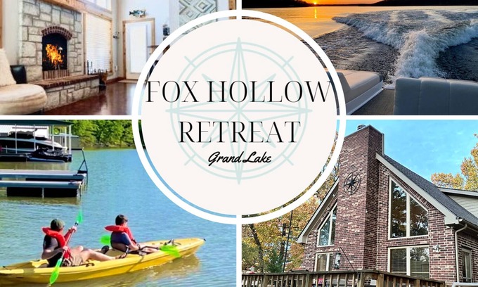 Eucha House | Fox Hollow Retreat Grand Lake-Private Dock-2 JetSki Ports- New Walkway to Dock